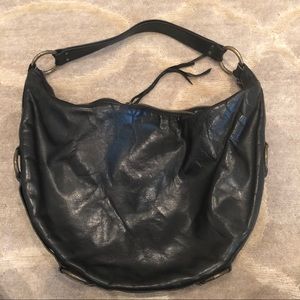Kooba Black Leather Hand Bag